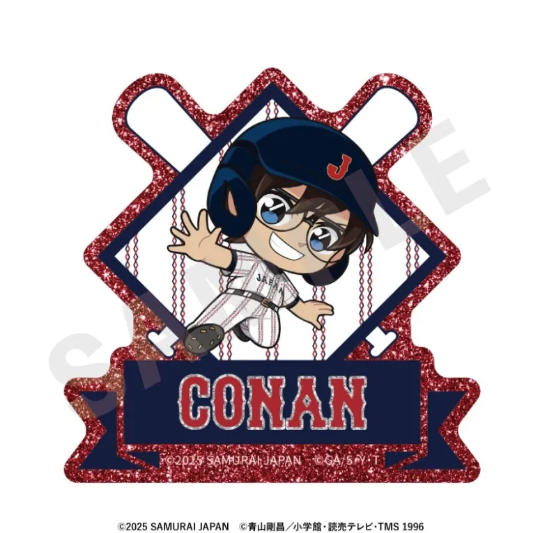 【グッズ-バッチ】野球日本代表「侍ジャパン」×TVアニメ「名