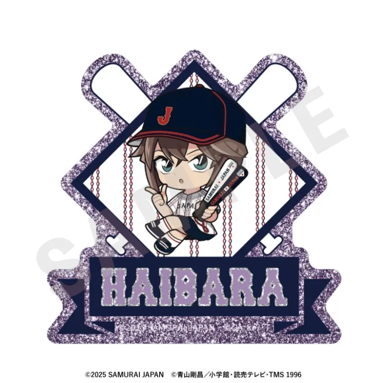 【グッズ-バッチ】野球日本代表「侍ジャパン」×TVアニメ「名