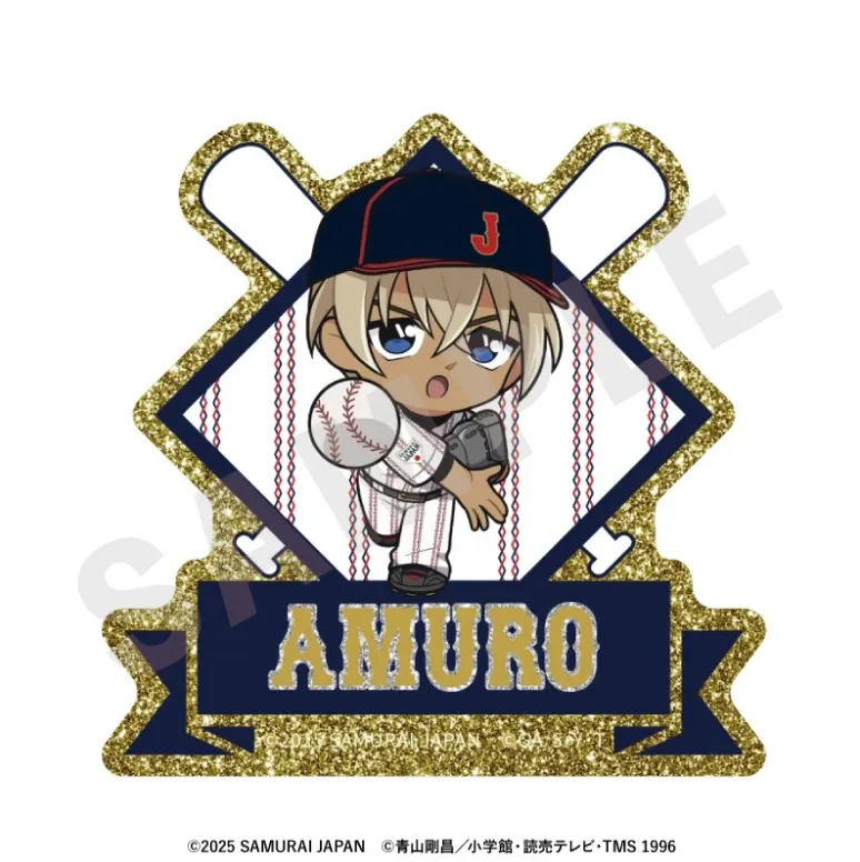 【グッズ-バッチ】野球日本代表「侍ジャパン」×TVアニメ「名