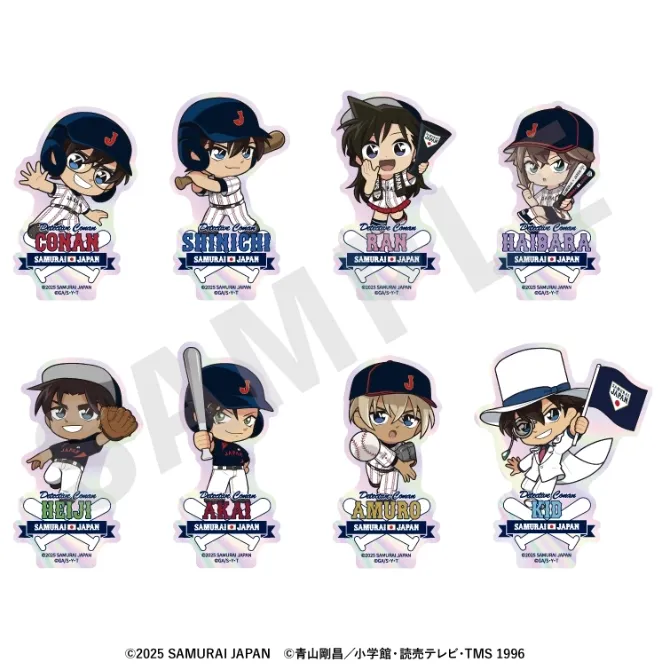 【予約2026年02月】侍ジャパン×名探偵コナン ミニキャラ