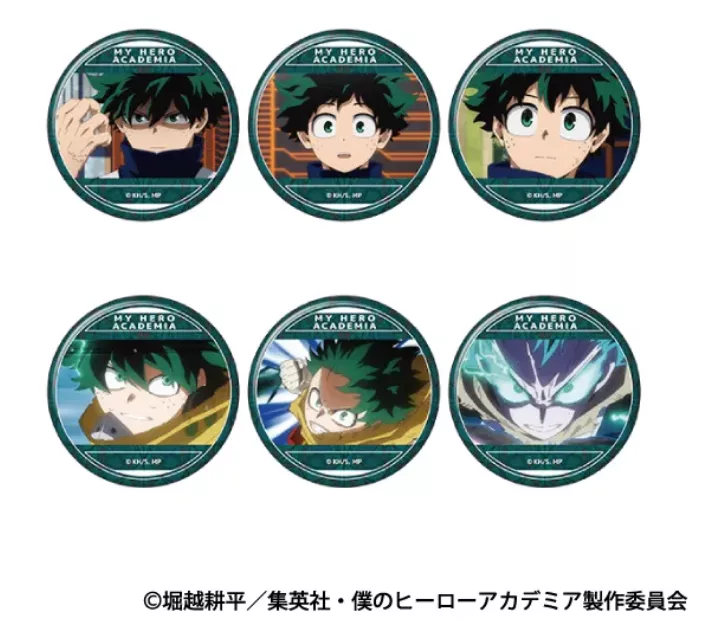 僕のヒーローアカデミア 緑谷 出久がいっぱいキャラバッジコレ