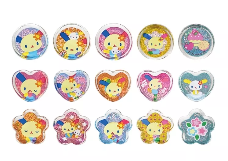 【予約2026年03月】ウサハナ クリスタルシール ピンク 