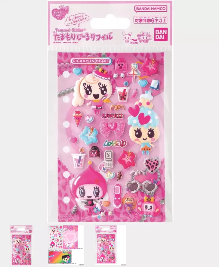 【2026年2月入荷分】たまごっち たまもりしーるリフィル 