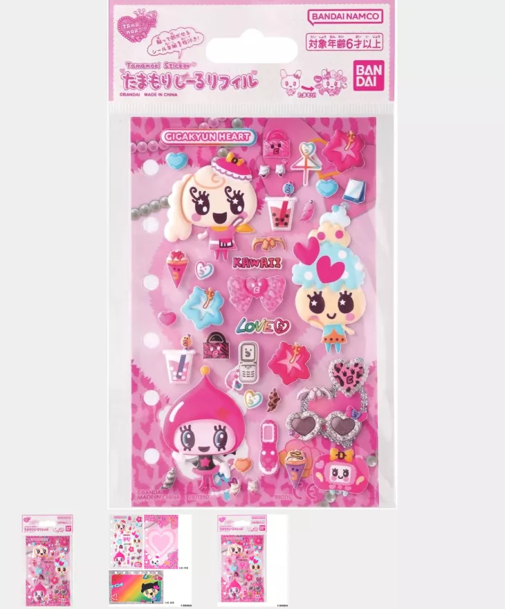 【2026年2月入荷分】たまごっち たまもりしーるリフィル 